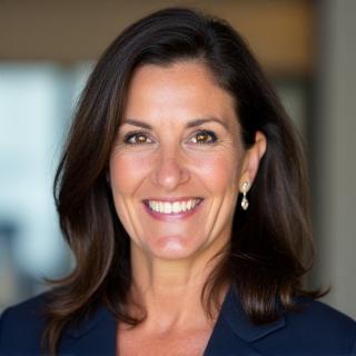 Portrait of Maria Costa, General Manager of The Azure Coast Resort