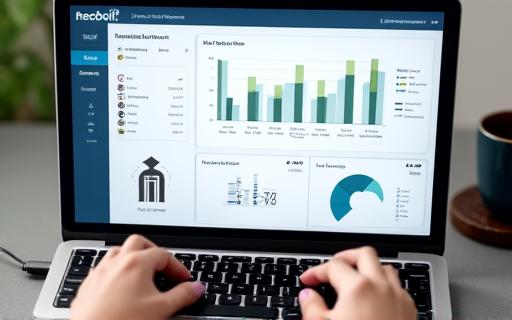 Dashboard of a Property Management System